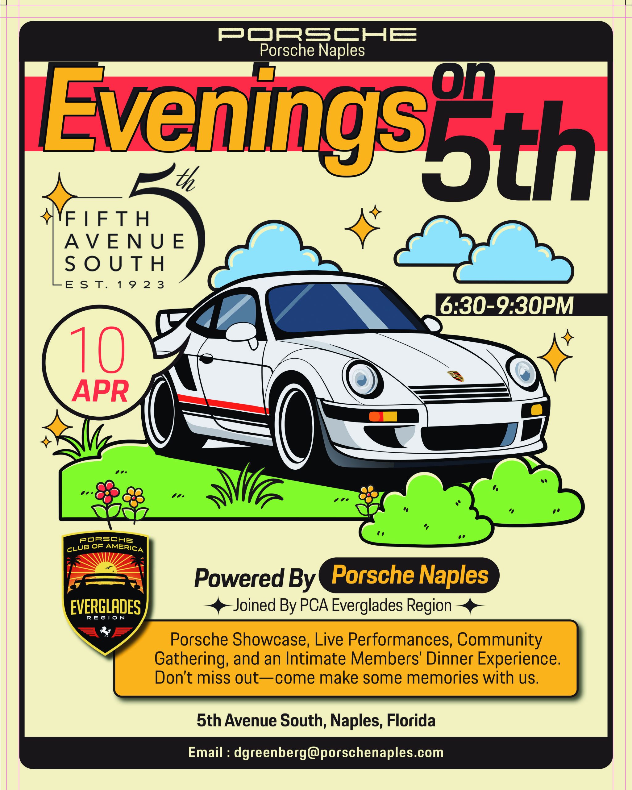 Evenings on 5th with Porsche Naples and EGS!